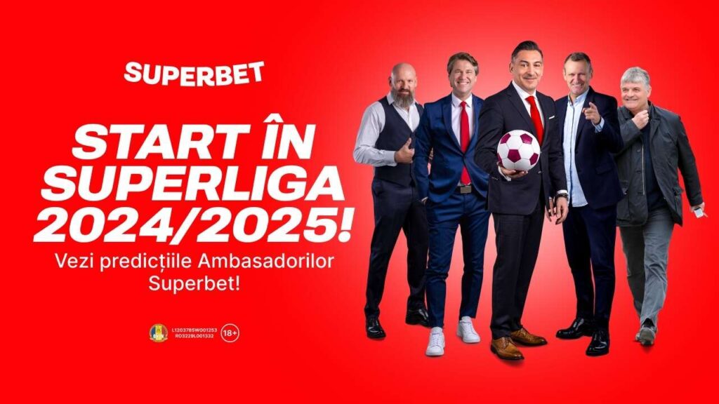 Ambasadorii Superbet au dat SuperPredicții la start de SuperLigă. Pe cine văd campioană sau golgheter