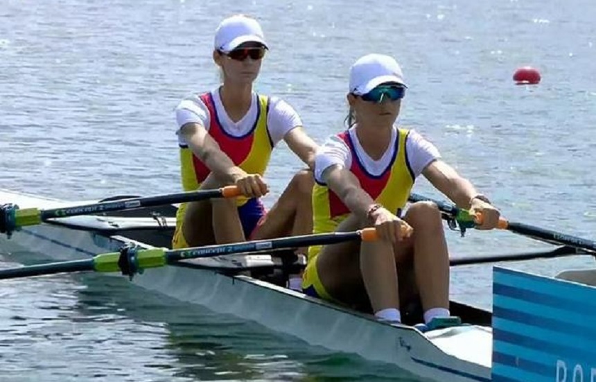 Ionela Cozmiuc şi Gianina van Groningen au obţinut medalii de argint la dublu vâsle categorie uşoară la JO Paris