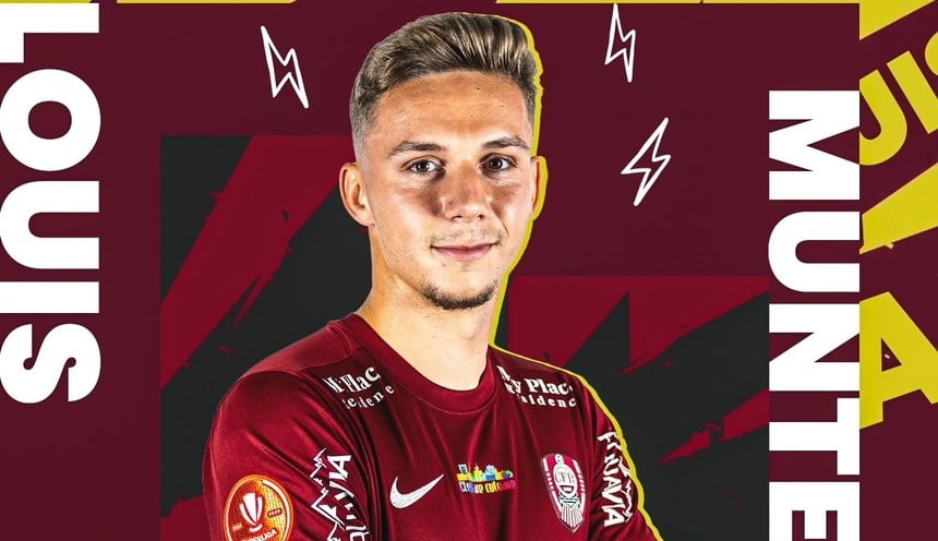 Louis Munteanu a semnat cu CFR Cluj