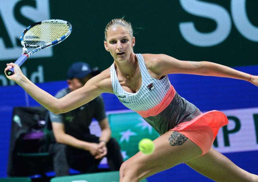Pliskova a abandonat după doar trei puncte disputate la meciul în meciul cu Paolini