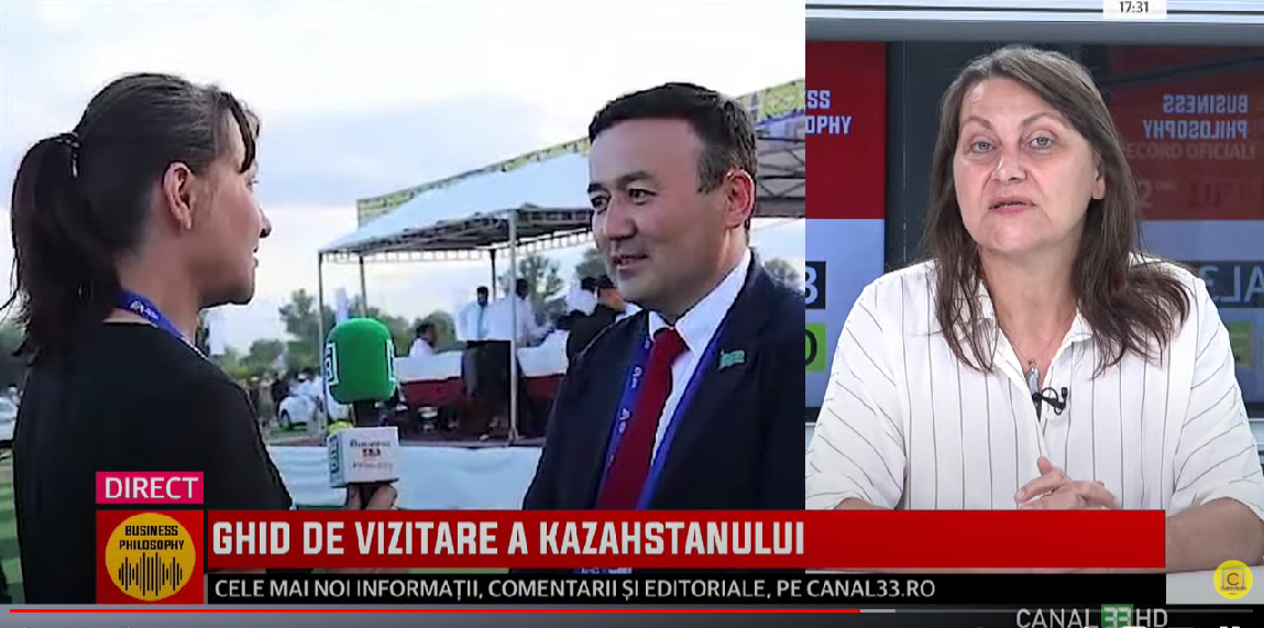 Ghid de vizitare a Kazahstanului – Emisiune Business Philosophy