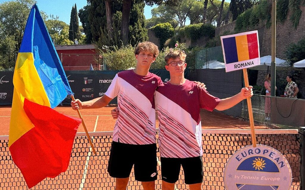 Doi sportivi ai Academiei Victor Hănescu, în naționala României la European Summer Cup de la Lyon