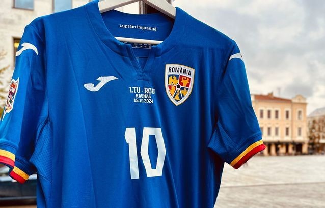 Tricolorii vor juca în albastru cu Lituania, în partida în care sunt aşteptaţi 300 de români