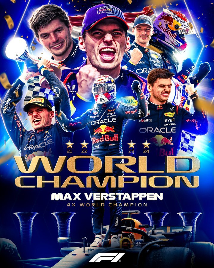 Max Verstappen a câştigat titlul mondial în Formula 1 pentru a patra oară consecutiv