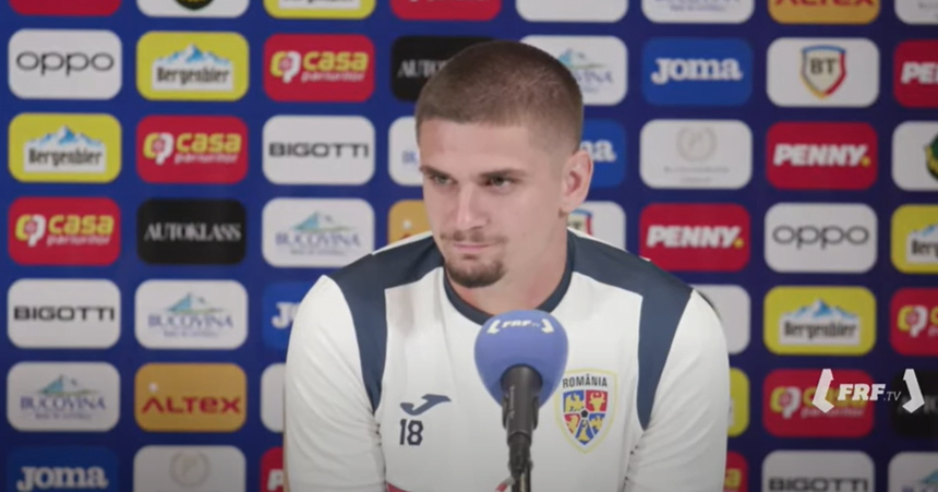 Răzvan Marin, cel mai bun pasator al naționalei din ultimul deceniu