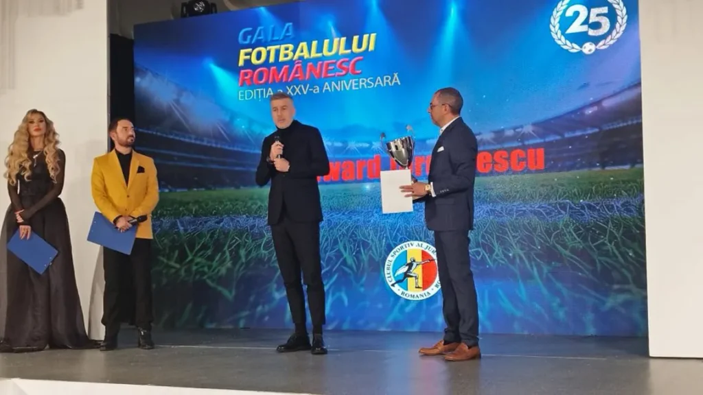 Gala Fotbalului Românesc 2024: Răzvan Marin – cel mai bun fotbalist, Edi Iordănescu – antrenorul anului – VIDEO