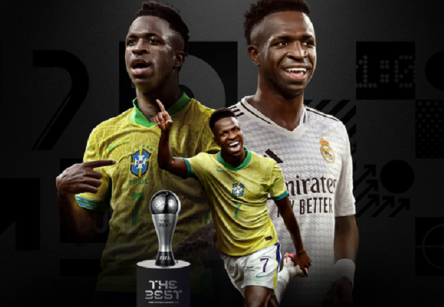 Vinicius Jr a fost desemnat jucătorul anului la Globe Soccer Awards / Ronaldo a primit două premii