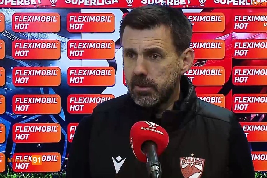 Zeljko Kopic, după înfrângerea cu FCSB – Sunt dezamăgit