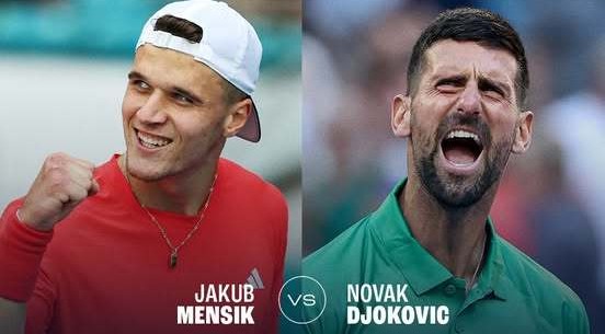 Mensik s-a calificat în finala de la Miami, unde îl va înfrunta pe Djokovici