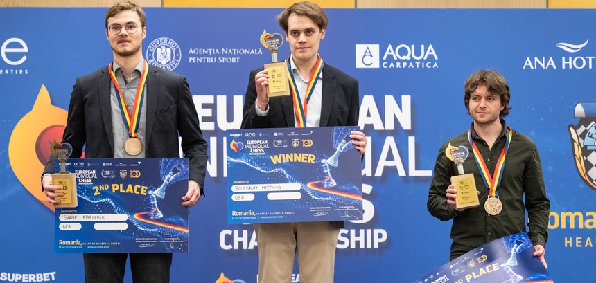 Matthias Bluebaum a câştigat pentru a doua oară Campionatul European de șah