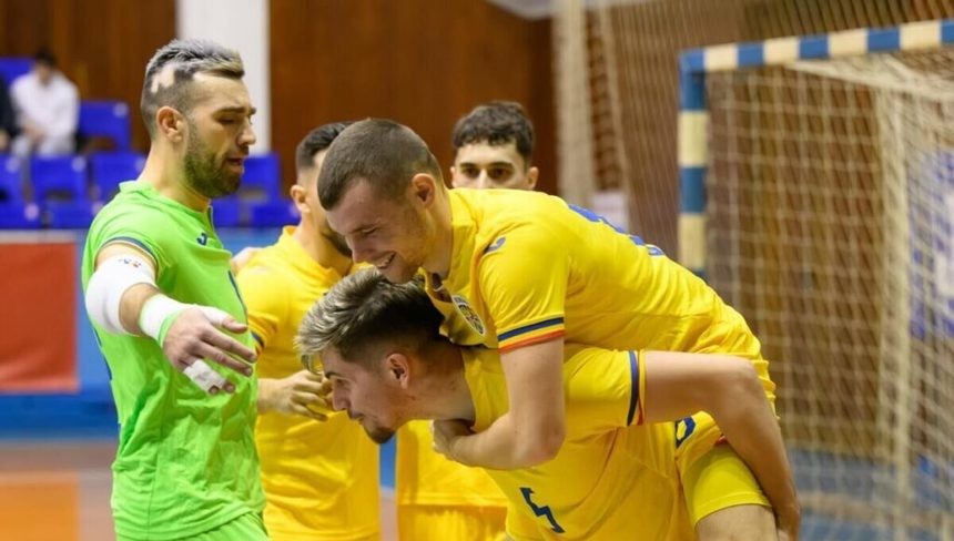 Naţionala de futsal a României merge la barajul pentru Euro-2026