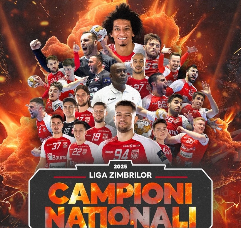 Echipa de handbal masculin Dinamo Bucureşti a reuşit din nou eventul