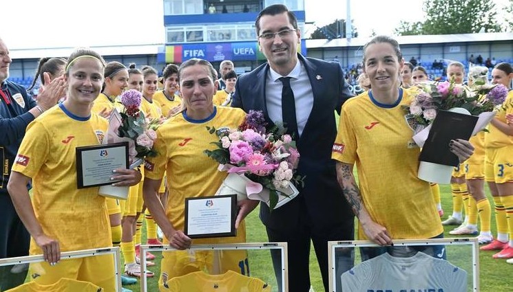 România a învins Bosnia-Herţegovina în ultimul meci pe teren propriu din Liga Naţiunilor la fotbal feminin