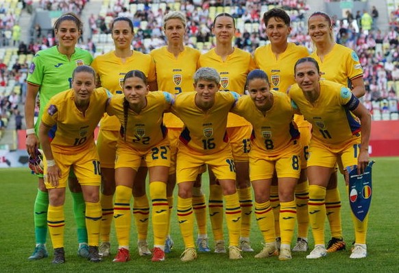 Naţionala feminină de fotbal a României a retrogradat în Liga C, după ce a fost învinsă cu 3-0 de Polonia în Liga Națiunilor