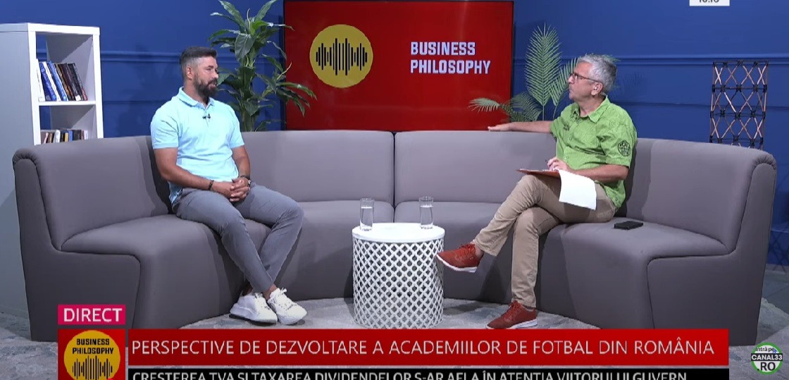 Perspective de dezvoltare a academiilor de fotbal din România, cu Ovidiu Herea