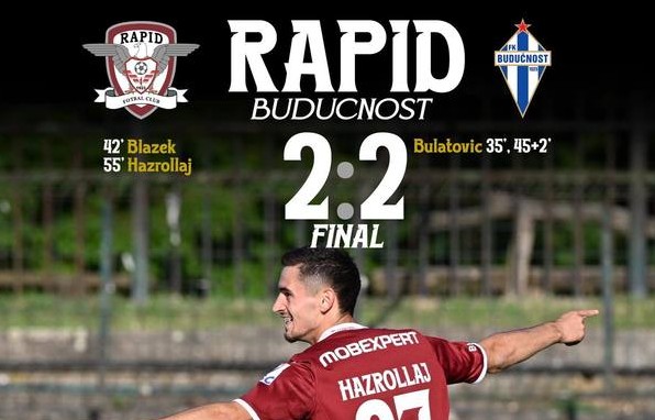 Rapid Bucureşti – Buducnost, scor 2-2, în primul amical al giuleştenilor