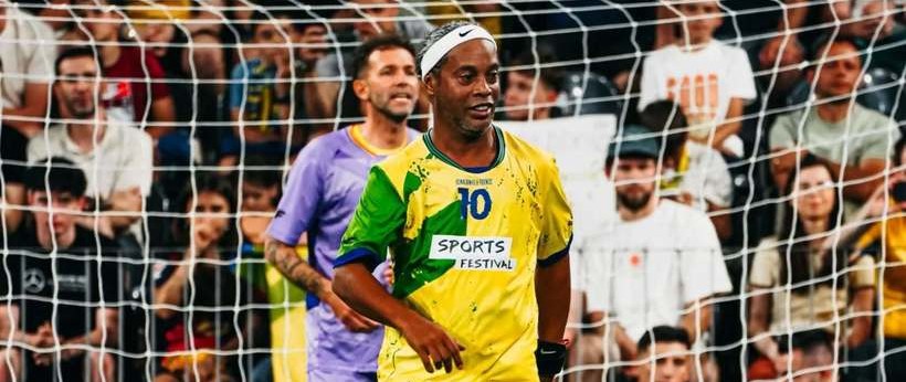 Ronaldinho, la Sports Festival: Mulţumesc, România, pentru primire şi afecţiune