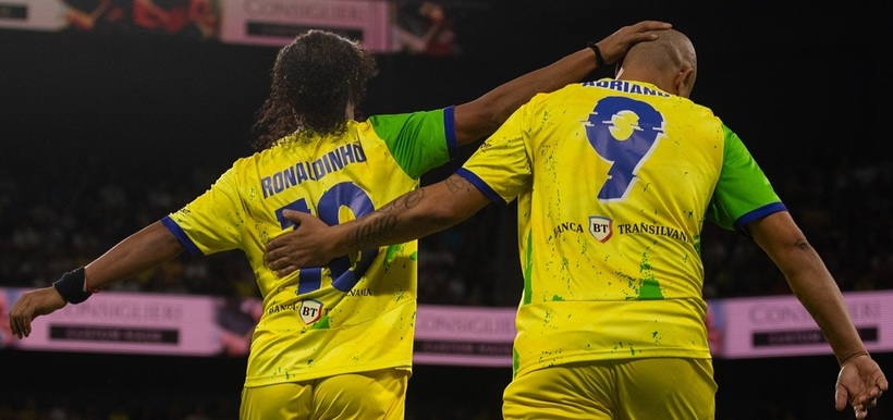 „Ronaldinho & Friends”, spectacol la Sports Festival