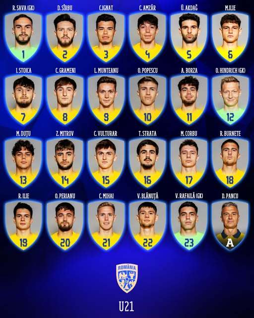 Naţionala de tineret a României a fost învinsă de Italia, scor 1-0, după ce Louis Munteanu a ratat un penalti