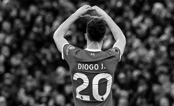 FC Liverpool a retras, oficial, tricoul cu numărul 20, purtat de Diogo Jota