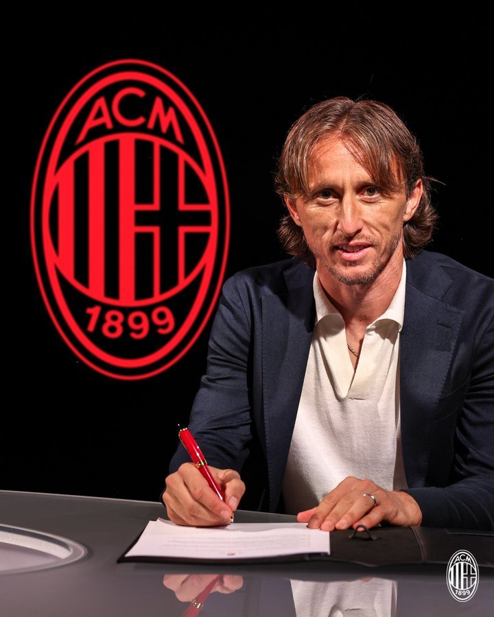 Luka Modric, la AC Milan, pe un sezon