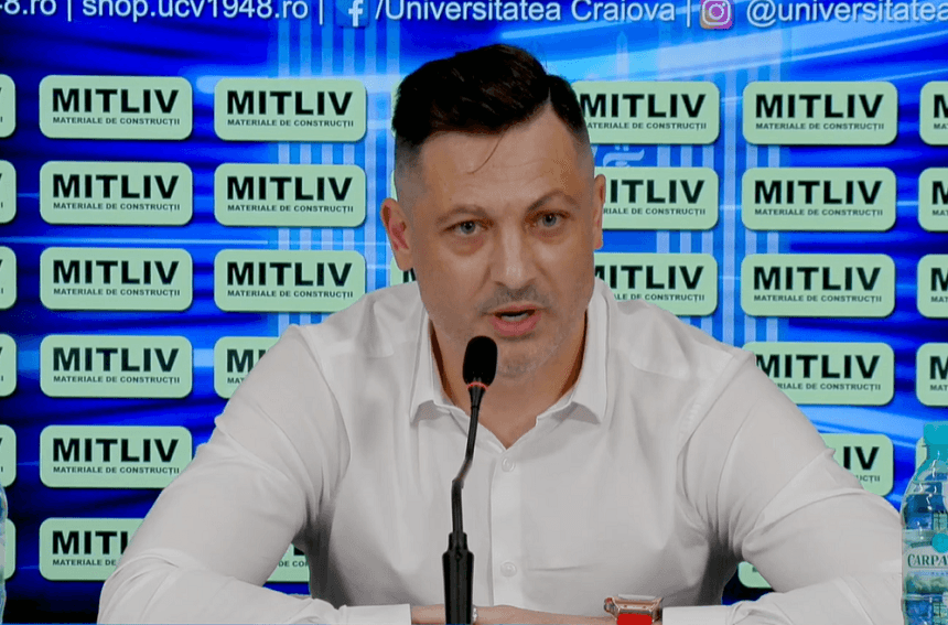Rădoi, după meciul FK Sarajevo – Universitatea Craiova: La felul cum ne-am prezentat în primele 18 minute, cred că nu avem nicio şansă