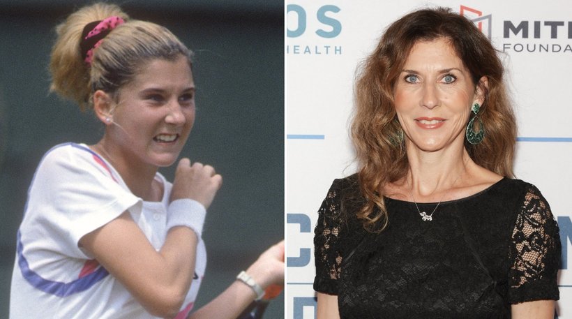 Monica Seles suferă de miastenia gravis, boală care îi afectează vederea şi muşchii