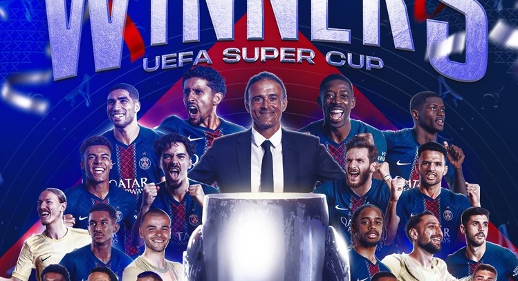 PSG, prima formaţie franceză câştigătoare a Supercupei Europei