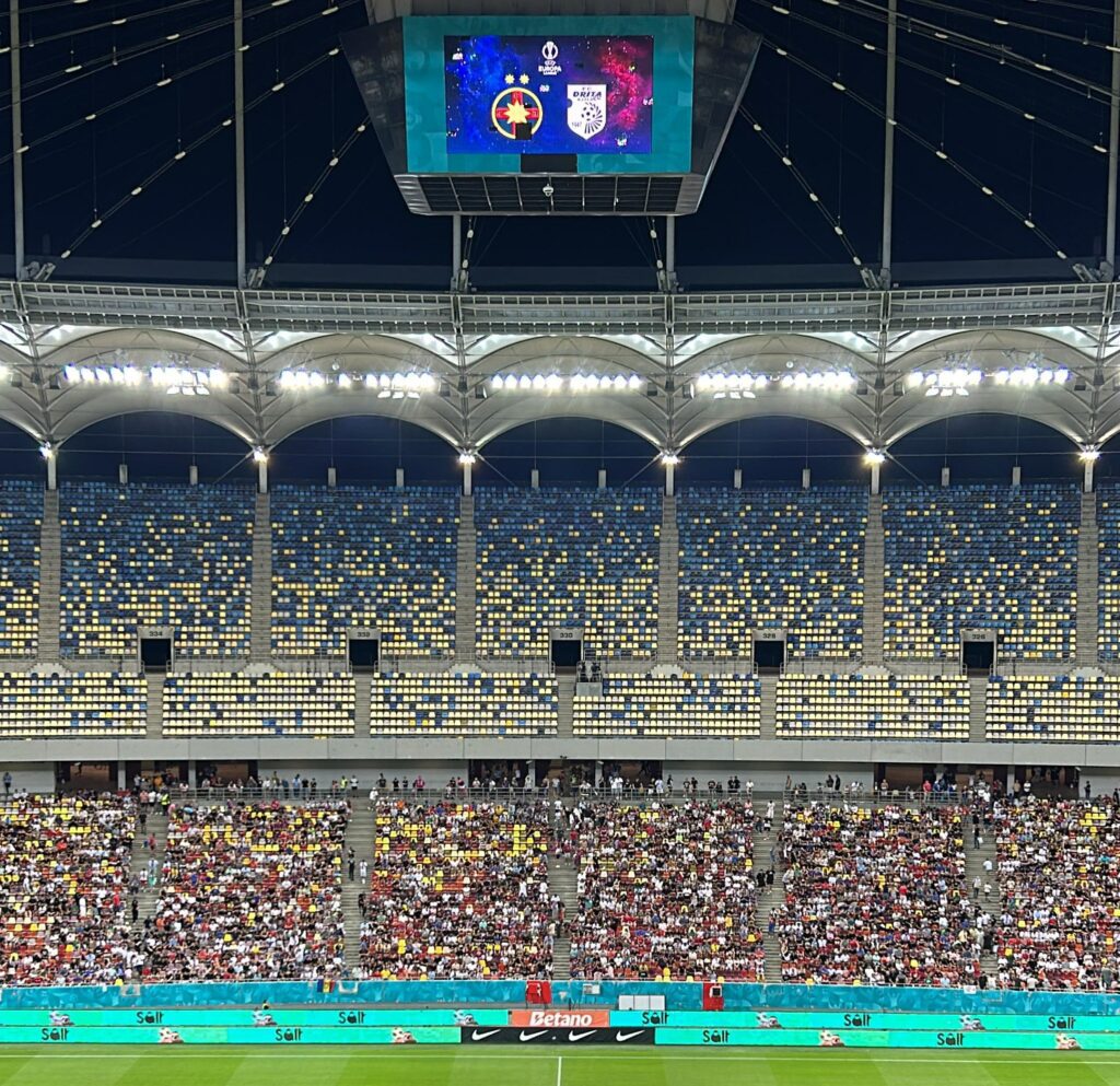 FCSB a revenit de la 0-2 şi a învins Drita cu 3-2, în Liga Europa