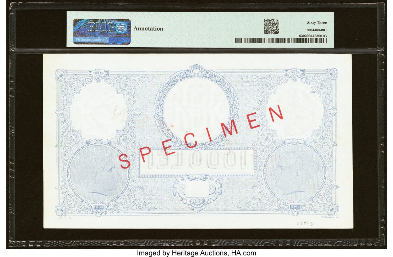 O bancnotă românească inedită: 1000 lei tip II cu supratipar de război (1941) O bancnotă românească inedită: 1000 lei tip II cu supratipar de război (1941)