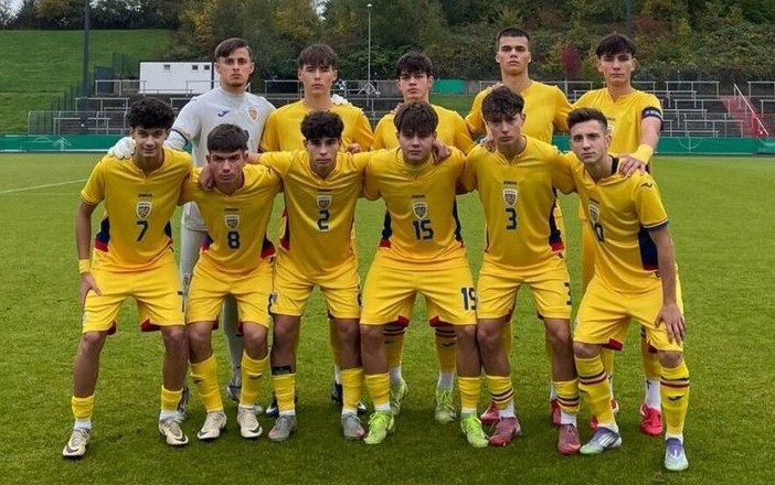 România U16, învinsă de Germania, scor 8-2, într-un meci de verificare