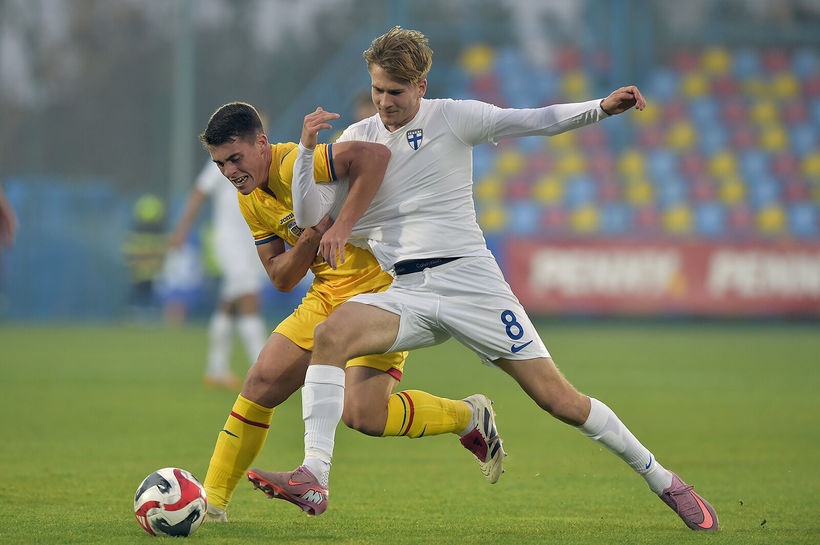 România U19, remiză cu Finlanda în calificările pentru EURO 2026