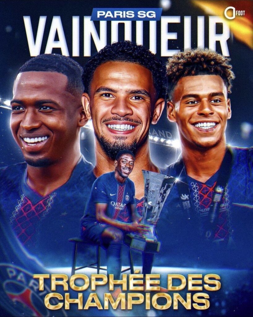 PSG a cucerit Supercupa Franţei după ce a învins la penaltiuri pe Olympique Marseille