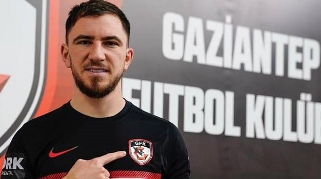 Deian Sorescu a marcat din pasa lui Drăguș în egalul obținut de Gaziantep