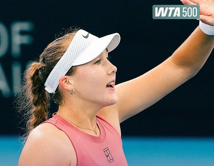 Mirra Andreeva a câştigat turneul de la Adelaide