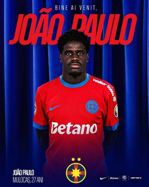 FCSB a anunţat transferul lui Joao Paulo Moreira Fernandes de la Oţelul Galaţi