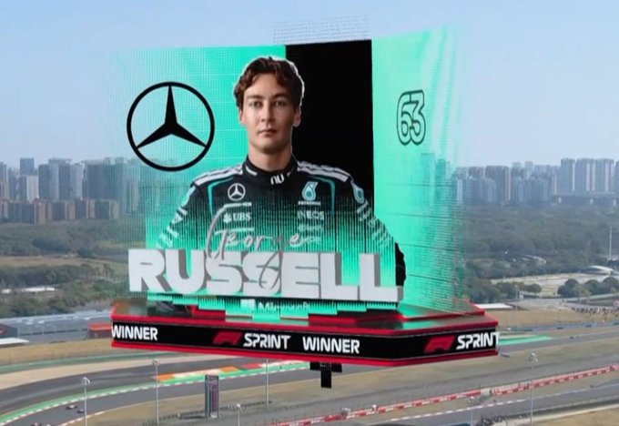 George Russell a câştigat cursa sprint de la Marele Premiu de Formula 1 al Chinei