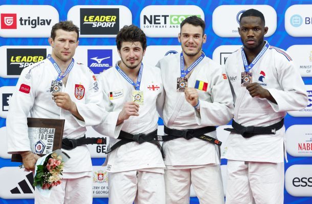 Judoka Alex Creţ a obţinut medalia de bronz a categoriei 90 kg, la Campionatul European de la Tbilisi
