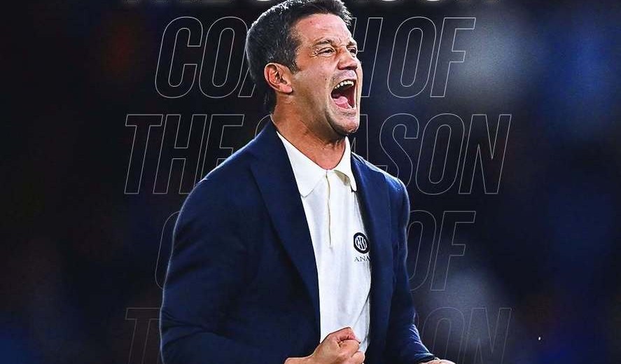 Chivu a fost desemnat antrenorul sezonului în Serie A