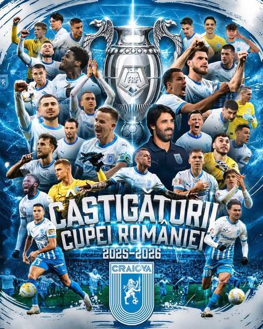 Universitatea Craiova a câștigat Cupa României