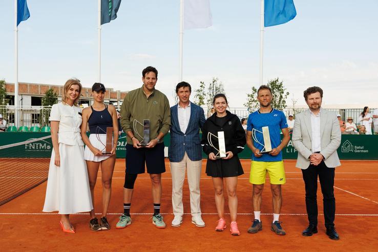 Halep şi Juan Martin del Potro, invitaţii speciali ai inaugurării CN de Tenis din Chişinău