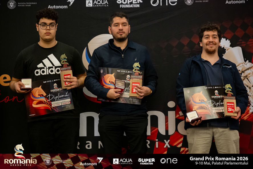 Cine a câştigat prima etapă a circuitului internaţional de șah România Grand Prix